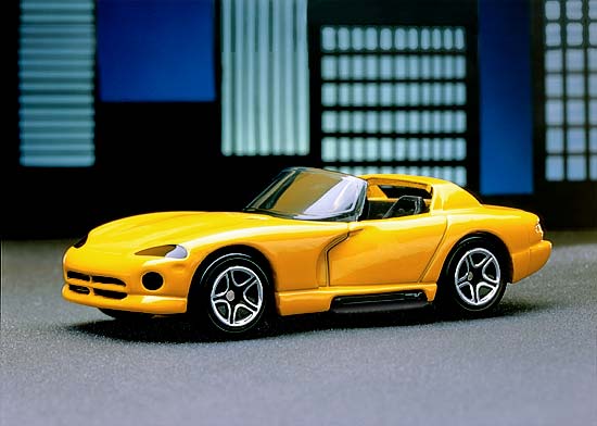 product photography of Mattel Hot Wheels in the city