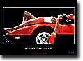 photography of Ferrari Boxer for poster
